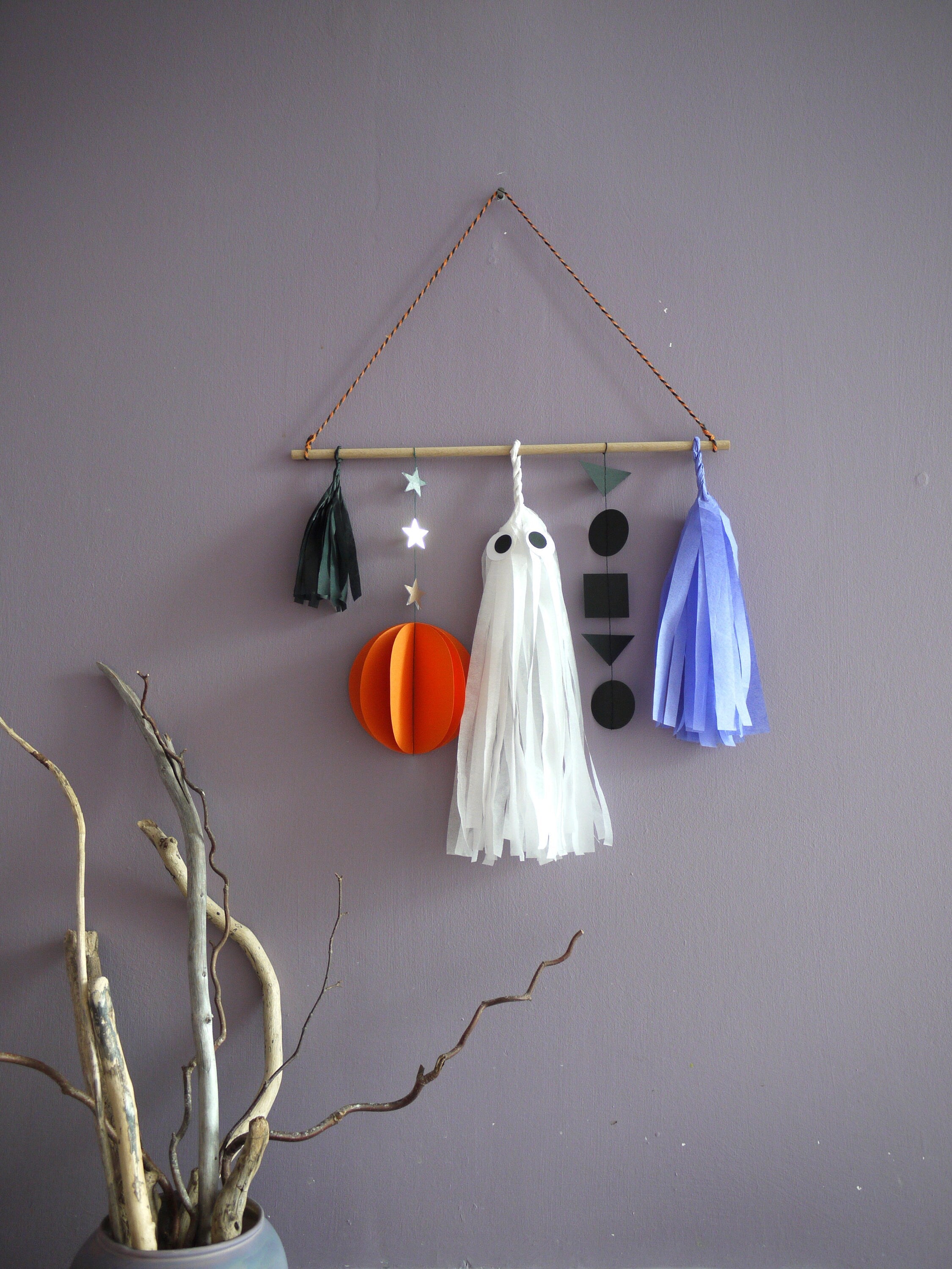 Paper Halloween Decor - Paper Street Dolls