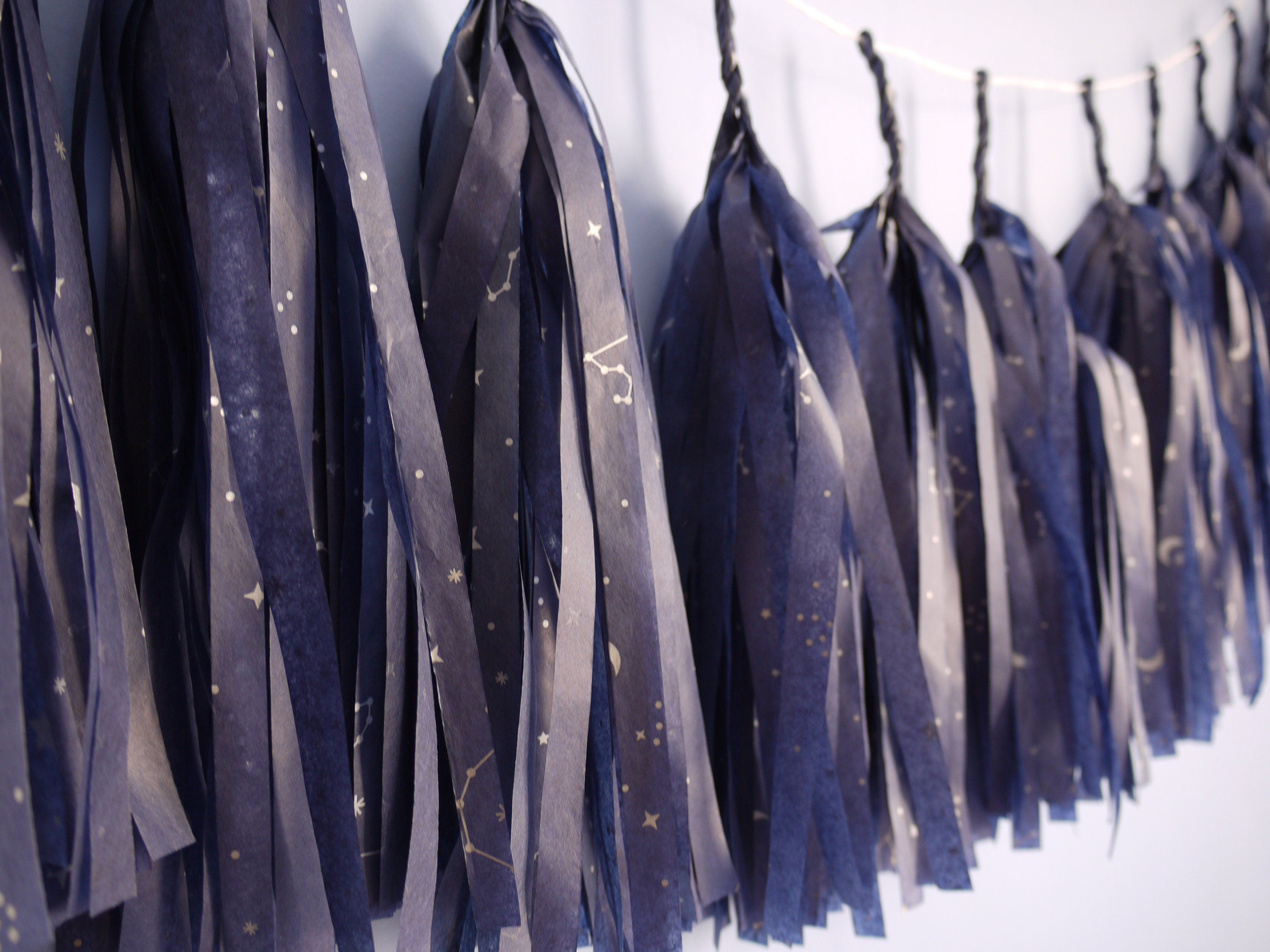 Constellation tassels garland