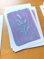 Unique Cyanotypes | Everyday Enchantment | Riso print A6